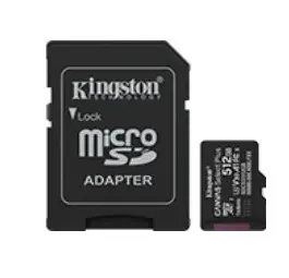 Kingston microSD памет card 512GB Canvas Select+ G3 150MB/s with адаптер