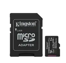 Kingston microSD памет card 1TB Canvas Select+ G3 150MB/s with адаптер