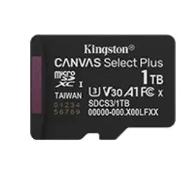 Kingston microSD памет card 1TB Canvas Select+ G3 150MB/s with адаптер