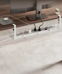 Maclean Under-desk кабел organizer MC-103W