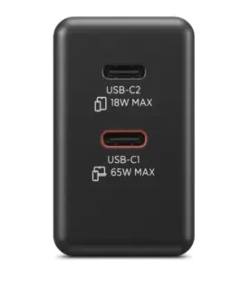 Lenovo Dual USB-C 65W GaN зарядно 40AW065BEU