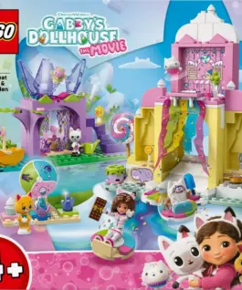 LEGO Bricks Gabbys Dollhouse 11205 Sweet Treat Mountain & Kitty Garden