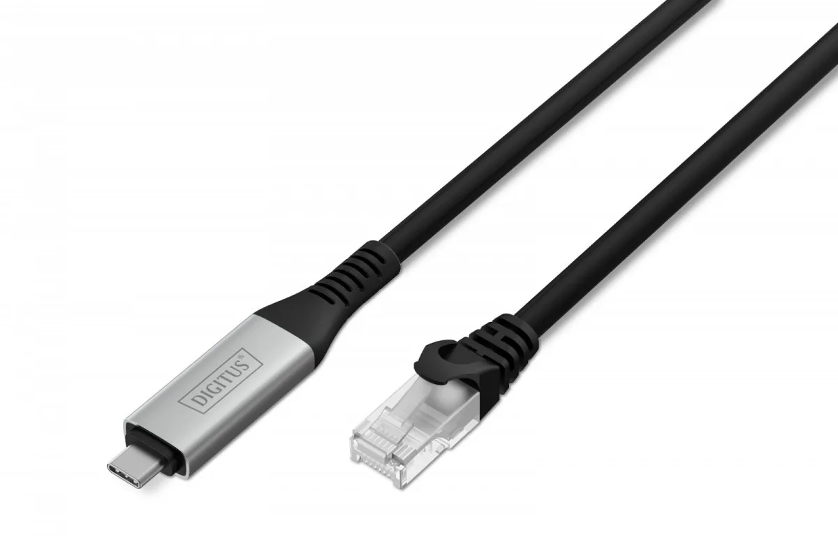 Digitus USB-C - RJ45 кабел AK-300601-020-S