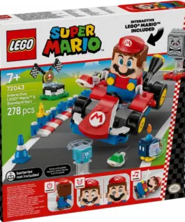 LEGO Super Mario LEGOкомплект 72043 Mario Kart - Interactive LEGO Mario Figure and Standard