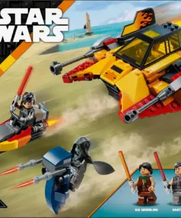 Alternative view of LEGO The Force Burner Snowspeeder