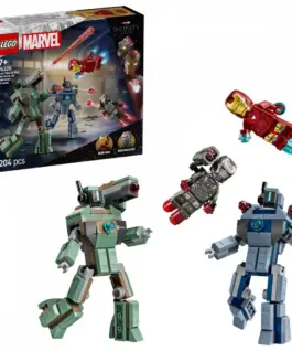 LEGO Iron Man & War Machine vs. Hammer Drones