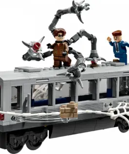 LEGO Spider-Man vs. Doc Ock Subway Train Scene