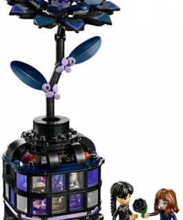 LEGO Wednesday черен Dahlia Flower