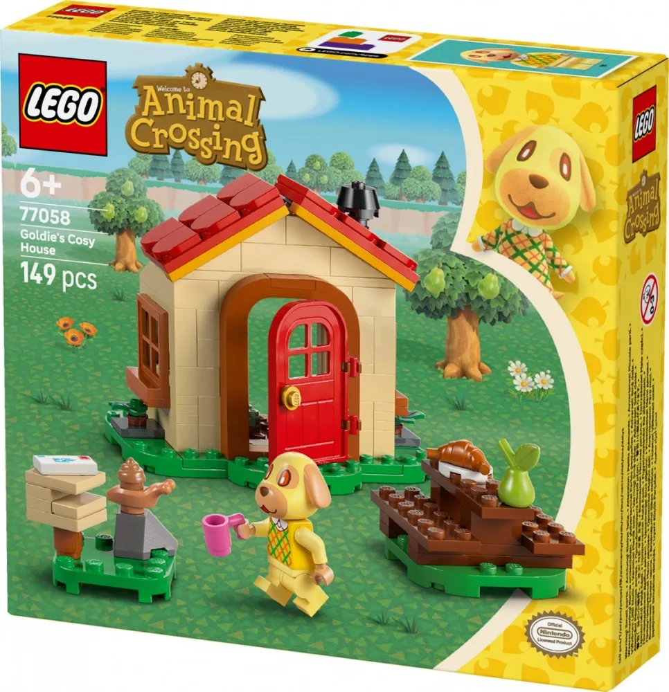 LEGO Animal Crossing 77058 Goldies Cozy House - Image 2