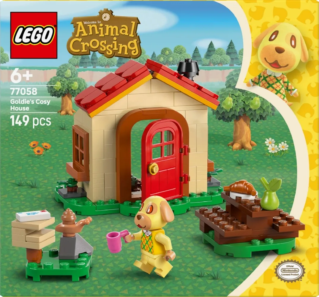 LEGO Animal Crossing 77058 Goldies Cozy House - Image 4