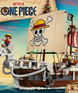 Alternative view of LEGO Bricks One Piece 75639 The Going Merry Pirate Ship