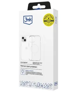 3MK Armor MagCase iPhone 13 14 Magsafe Clear