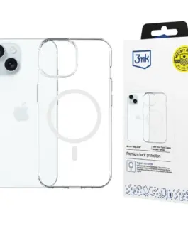 3MK Armor MagCase iPhone 15 MagSafe Clear
