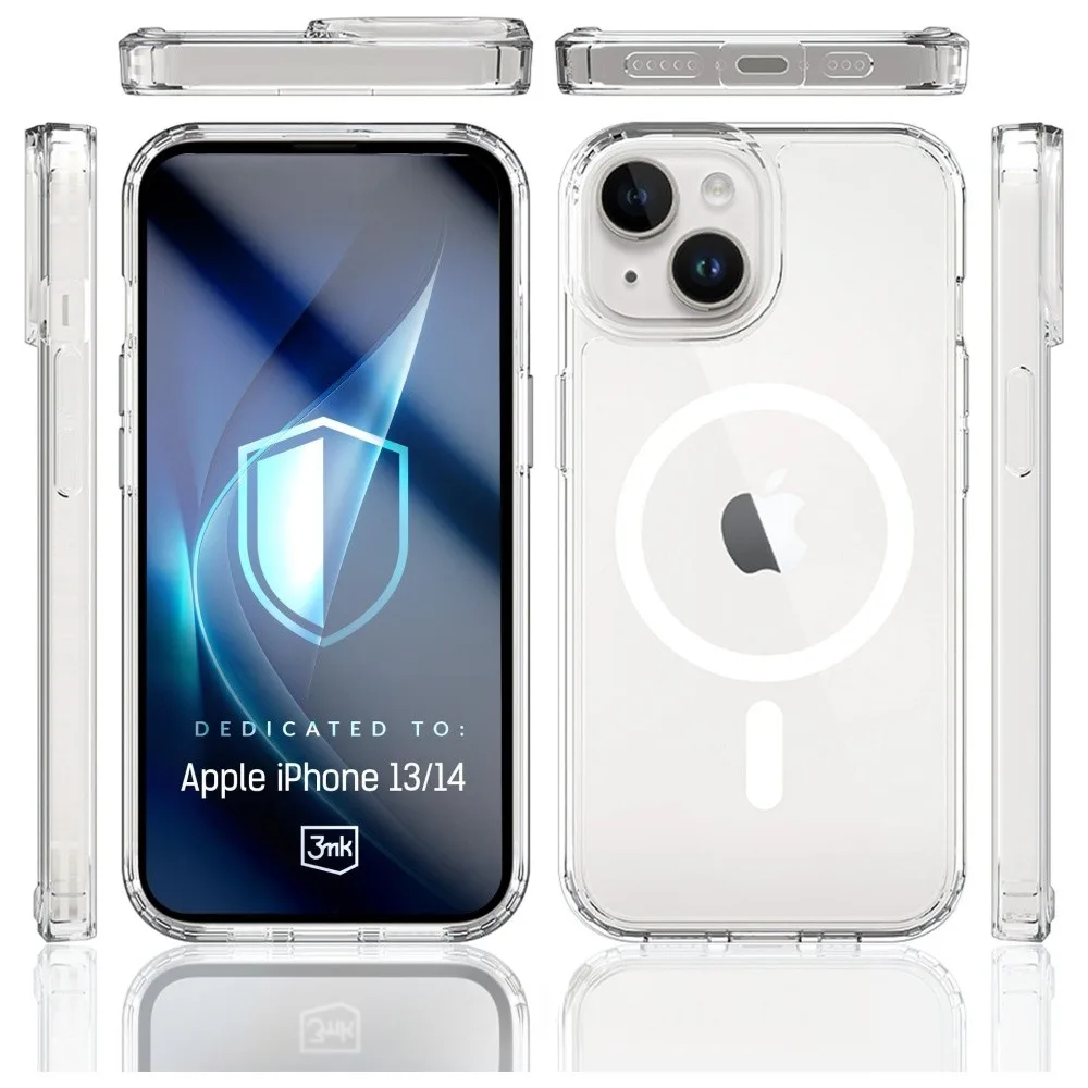 3MK Armor MagCase iPhone 15 Pro Max MagSafe clear - Image 5