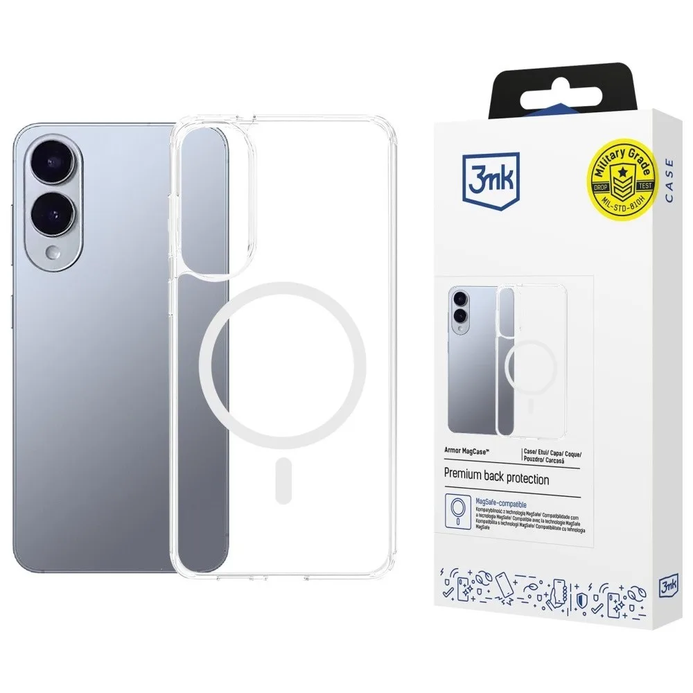 3MK Armor MagCase Samsung S25 Ultra MagSafe clear