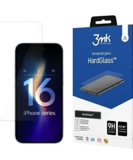 3MK HardGlass iPhone 16 Pro Max 69 hard glass 9H