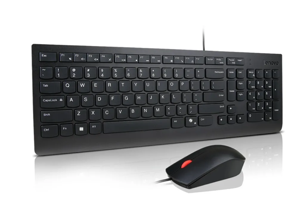 Lenovo Essential Wiчервен Combo клавиатура and мишка 4X31R64439 - Image 4