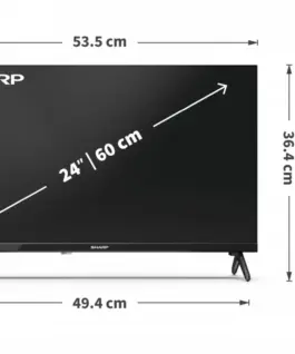 Sharp TV LED 24 inches 24HA1405E