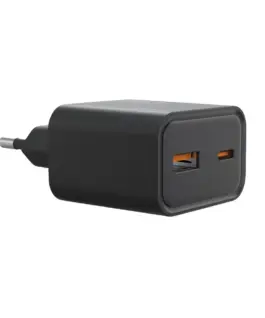 Maxcom Power адаптер USB A+C 30W EU