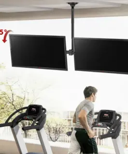 Maclean Double Tv ceiling mount MC-111 B