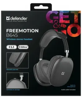 Defender Bluetooth слушалки FREEMOTION B645 черен