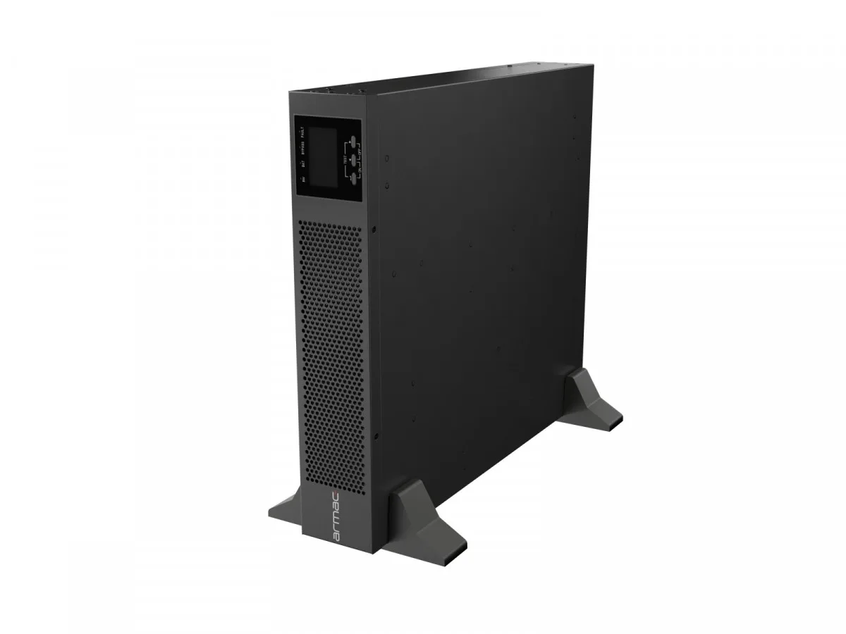 Armac UPS On-Line Rack 2000VA - 8×IEC C13 USB-B LCD Metal Dust-Free Enclosure