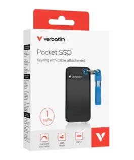 Verbatim SSD диск Pocket 1000GB M.2 1TB 1000Mb/s 32191