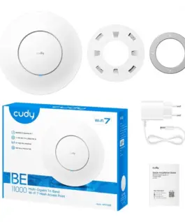 Cudy Access Point BE11000 Tri-Band Wi-Fi 7 2.5G with 10G SFP+