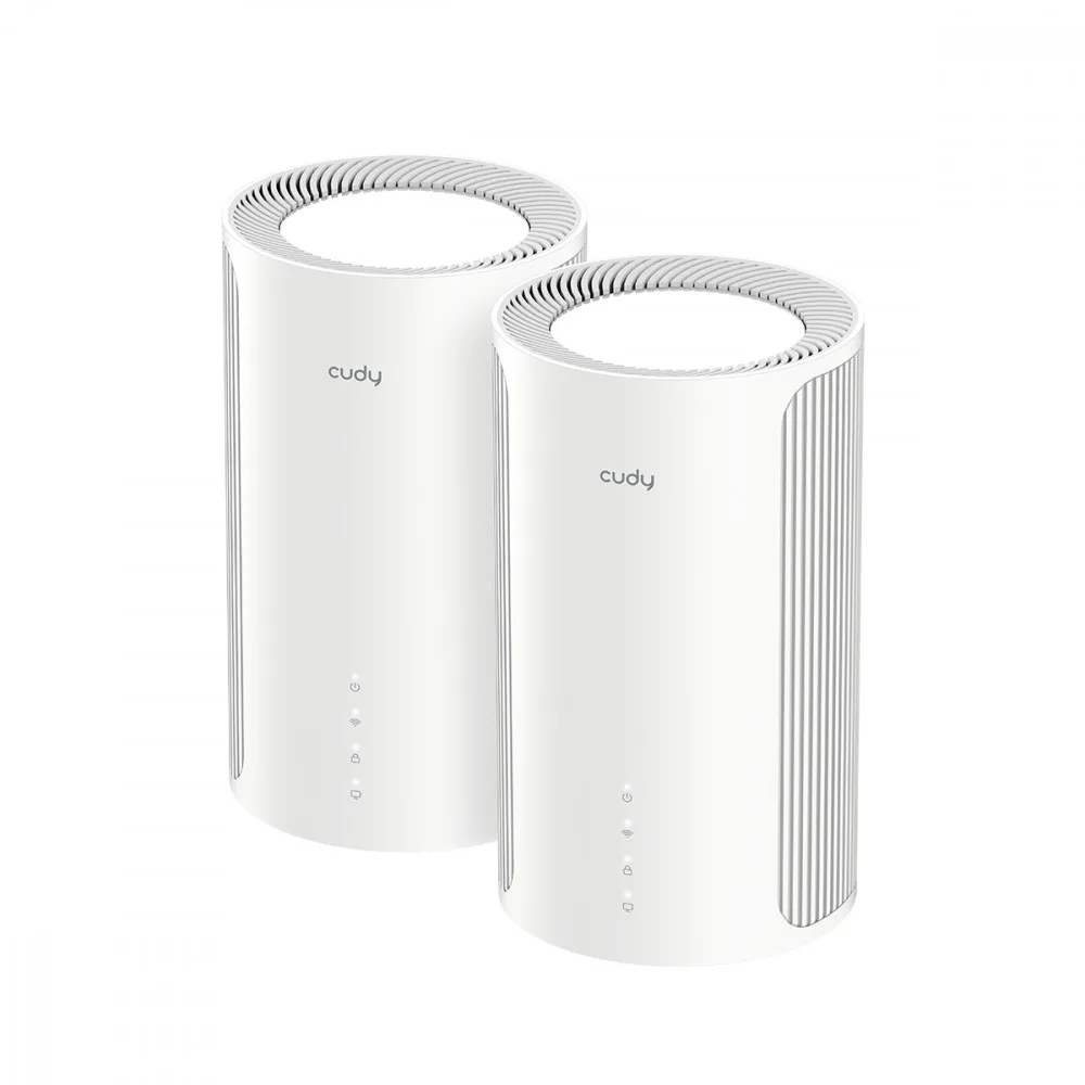 Cudy Router M11000 (2-pack) 25G Tri-Band Wi-Fi 7 Mesh Solution