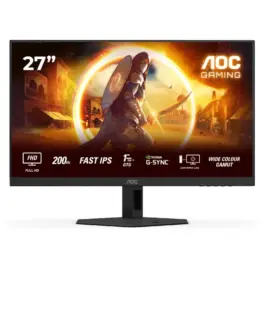 AOC Monitor 27G4HRE 27 inches Fast IPS 200Hz HDMIx2 DP Speaker