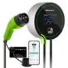 Qoltec EV зарядна станция 2in1 Type2 22kW WiFi LCD