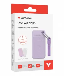 Alternative view of Verbatim Pocket SSD 1TB M.2 1000MB/s USB-C 32322