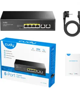 Cudy CUDY GS1006P 6-Port Gigabit PoE+ Switch 65W