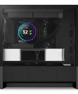 NZXT кутия за компютър H3 FLOW MATX MINI TOWER черен