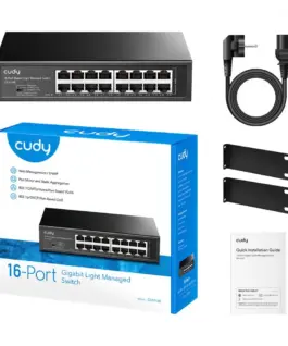Cudy CUDY GS1016 16-Port Giggabit Light Mngd Switch