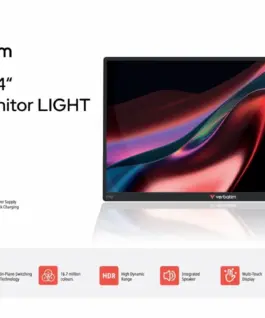 Verbatim Portable Touchscreen монитор Light Full HD
