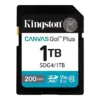 Kingston памет card 1TB Canvas Go Plus 200/MB/s C10 U3 V30