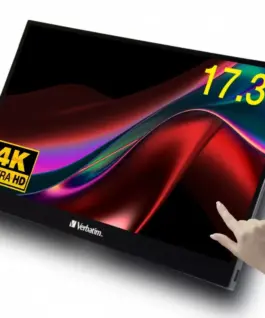 Alternative view of Verbatim Portable Touchscreen монитор Ultra HD 4K
