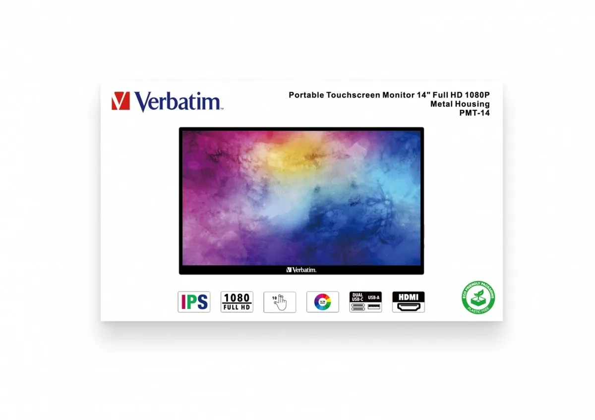 Verbatim Portable Touchscreen монитор Full HD 1080p - Image 2