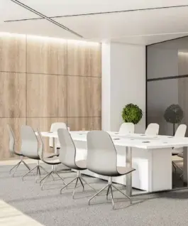 Alternative view of Neomounts Trolley FLIP TV/LCD FL50-515WH1 55-65 inch 50kg 400x400