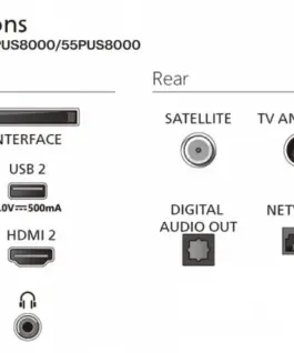 Philips TV 55 inches QLED 55PUS8400/12