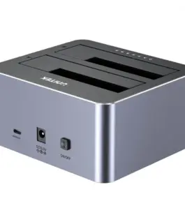 Alternative view of Unitek Dual Bay Staion Clone SATA6G 2.5/3.5, USB-C