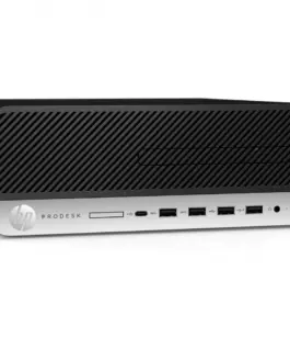 Alternative view of HP Inc. Компютър post-lease ProDesk 600 G5 SFF Core i5 9500 (9-gen.) 3,0 GHz / 16 GB / 480 SSD / Win 11 Prof.