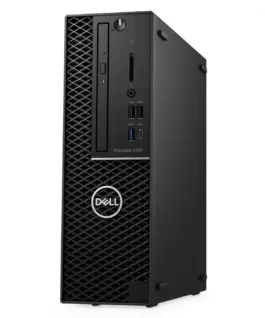 Alternative view of Dell Компютър post-lease Precision 3431 SFF i5-9500 (9-gen.) 3.0GHz 16GB / 960GB SSD NVME (new disc) / Win 11 Pro / 2 years warranty