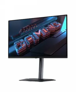 Alternative view of Gigabyte Monitor 27 inches MO27Q2A EK QHD QD-OLED HDMI USB-C