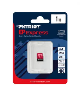 Patriot microSDXC card 1TB Express 800/600MB/s Nintendo Switch 2