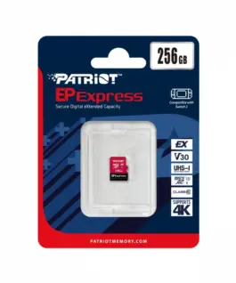 Patriot microSDXC card 256GB Express 800/600MB/s Nintendo Switch 2