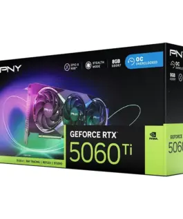 Alternative view of PNY GeForce RTX5060Ti OC 8G RGB VCG5060T8TFXXPB1-O