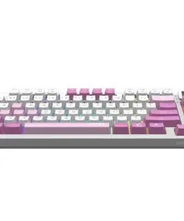 Alternative view of MSI Gaming клавиатура Forge GK600 TKL W виолетов US