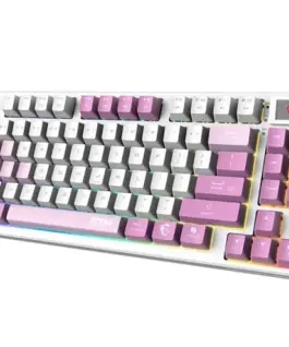 MSI Gaming клавиатура Forge GK600 TKL W виолетов US